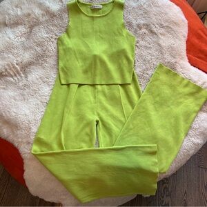RIVIR 2 Piece Set- Lime Green